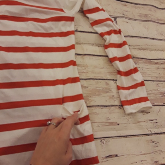 Chinti and Parker Striped Cotton Mini Dress (M) - Picture 4 of 6